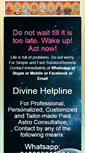 Mobile Screenshot of divinehelpline.com